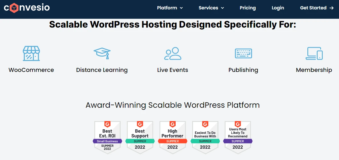 Best Managed WordPress Hosting Convesio